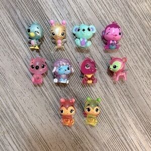HATCHIMALS animal pet toy figures. 10 total.